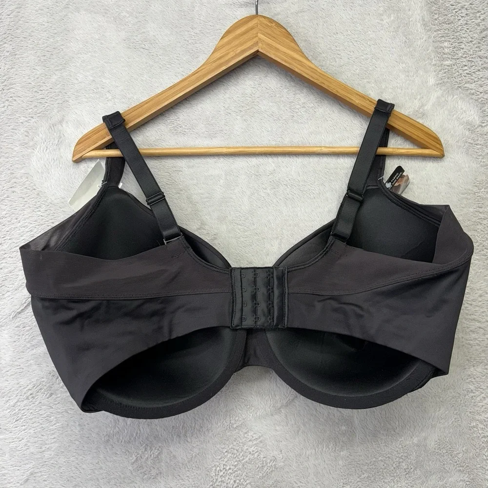 Bali Womens Bra 42DDD Black Style DF6548 Smoothing Underwire Mesh Breathable
